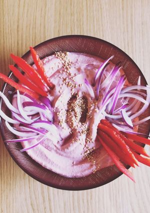 BeetTofuHummus＊vegan-レシピのメイン写真