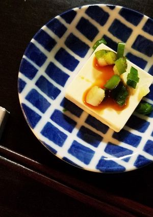 クリームチーズの冷奴風-レシピのメイン写真