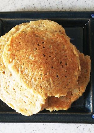 豆腐とオートミールのパンケーキ-レシピのメイン写真