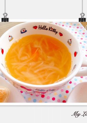 簡単時短♡コンソメスープ♡-レシピのメイン写真