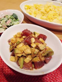 アボカドと山芋マグロのわさび醤油和え-レシピのメイン写真
