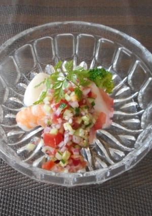 ブロッコリーと海鮮サラダ-レシピのメイン写真