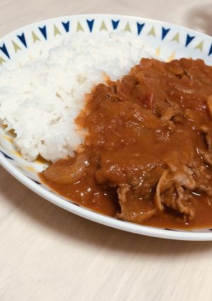 おからパウダーで簡単ハヤシライス-レシピのメイン写真