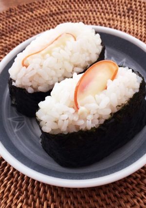 ハムチーズおにぎり-レシピのメイン写真