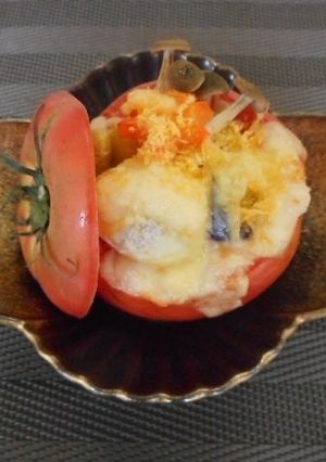 秋野菜のトマト釜グラタン-レシピのメイン写真