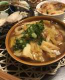 レトルトカレーdeお店のカレーうどん