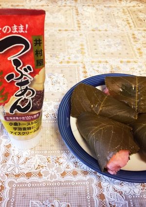 素朴な田舎風桜もち-レシピのメイン写真