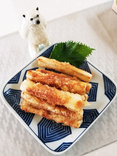 味つけ胡麻の竹輪揚げ-レシピのメイン写真