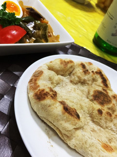 フライパンで焼く☆もっちもちのナン-レシピのメイン写真