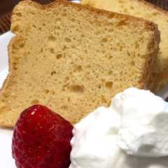 糖質オフ 大豆粉のシフォンケーキ-レシピのメイン写真