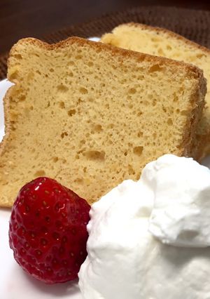 糖質オフ 大豆粉のシフォンケーキ-レシピのメイン写真