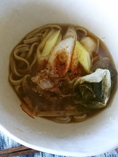 煮物お出汁DEお蕎麦-レシピのメイン写真