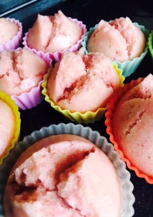 いちごナッツ蒸しパン-レシピのメイン写真