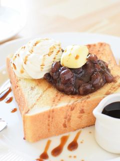 ~朝ごはんを幸せに~簡単な小倉トースト!-レシピのメイン写真