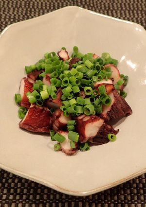 タコねぎポン酢-レシピのメイン写真