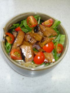 カフェ風カツオのサラダ丼-レシピのメイン写真