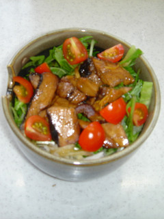 カフェ風カツオのサラダ丼-レシピのメイン写真