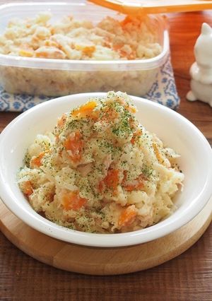 チンするだけ！レンジで作るポテトサラダ-レシピのメイン写真