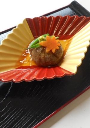 えごま葛豆腐 追いガツオジュレ-レシピのメイン写真
