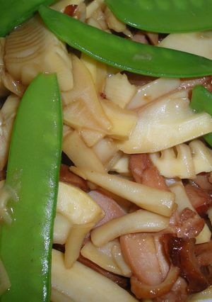 鳥照りと筍炒め-レシピのメイン写真