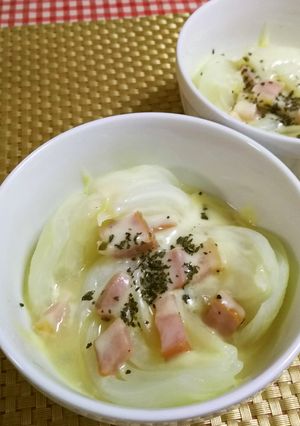 ★美味しい＊サラダ玉ねぎチーズ蒸し＊♪-レシピのメイン写真