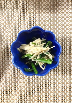 レンジでほうれん草とえのきのおひたし-レシピのメイン写真