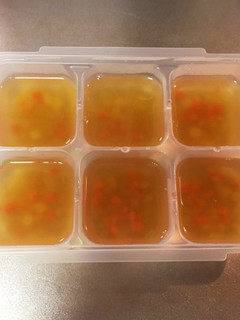 市販品でカンタン離乳食野菜スープ(中期)-レシピのメイン写真