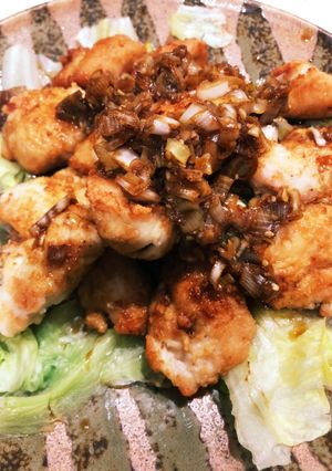 漢気ささみ肉の油淋鶏-レシピのメイン写真