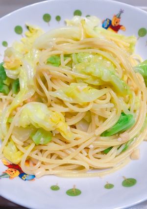 春キャベツのペペロンチーノ-レシピのメイン写真