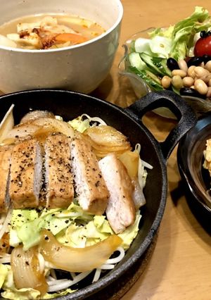 今日の夕食15 トンテキ♪-レシピのメイン写真