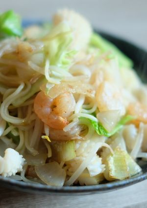 だし香る海鮮塩焼きそば-レシピのメイン写真