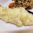 乗せて焼くだけ!さけのポテト焼き*