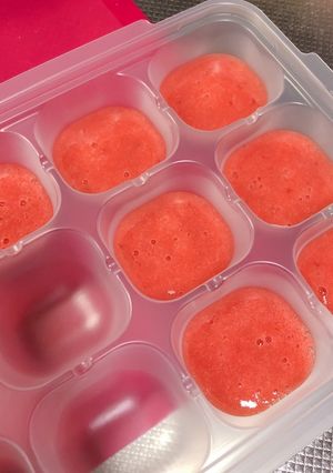 簡単、時短♪いちごの離乳食◎-レシピのメイン写真