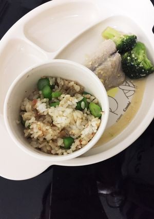 アスパラのめんつゆ、かかおご飯-レシピのメイン写真