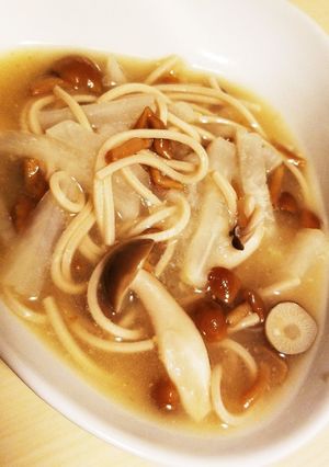 きのこ味噌煮込み蕎麦-レシピのメイン写真