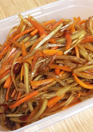 うちの常備菜☆甘いきんぴらごぼう-レシピのメイン写真