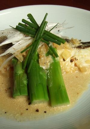 鯛のクリームソース・オレンジ風味-レシピのメイン写真