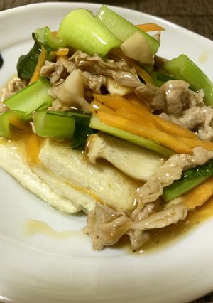 豆腐のステーキ☆具たくさんあんかけ-レシピのメイン写真