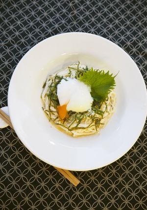 ちょい足し★温玉そうめん-レシピのメイン写真