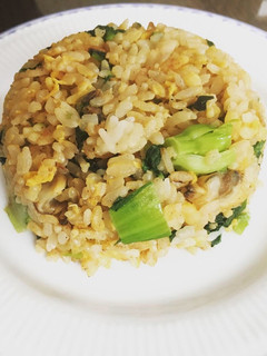 青梗菜とあさりの炒飯-レシピのメイン写真