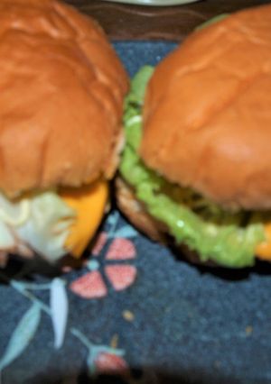 朝でも作れるハンバーガー-レシピのメイン写真