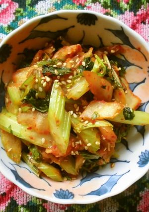 セロリキムチ炒め♪-レシピのメイン写真