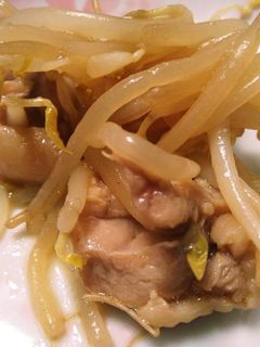 簡単⭐もやしと鶏肉の和風炒め⭐-レシピのメイン写真