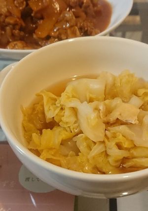 ‪‪☺︎‬野菜嫌い撃退!キャベツの煮浸し-レシピのメイン写真