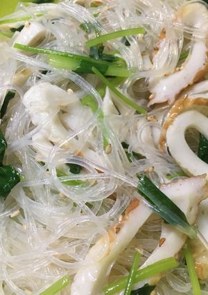三つ葉の中華風春雨サラダ-レシピのメイン写真