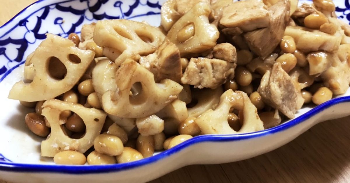 黒千石(くろせんごく)大豆 ☆ 甘酢漬け by はるさんの台所