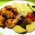 *うま塩ドレッシングで唐揚げ*