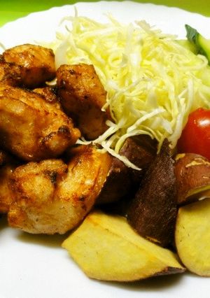 *うま塩ドレッシングで唐揚げ*-レシピのメイン写真