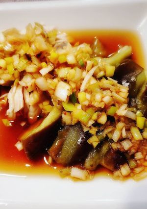 簡単 蒸しなすと鶏のユーリンチーソース-レシピのメイン写真