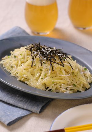 レンチンで♪シャキシャキじゃがねぎサラダ-レシピのメイン写真